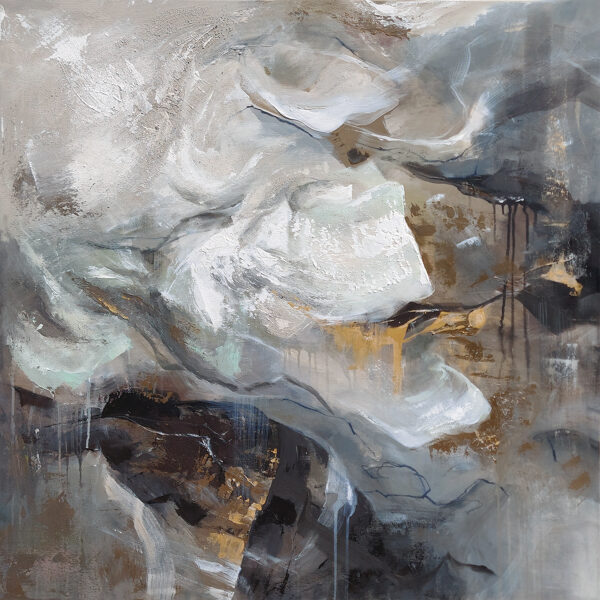 Write Your Story serija Nr.3 / 100x100 cm / Parduotas