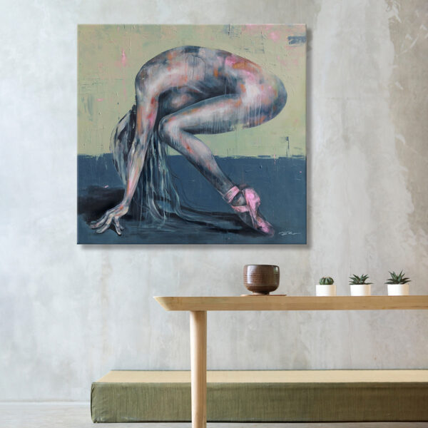 Dancer / 100x100 cm