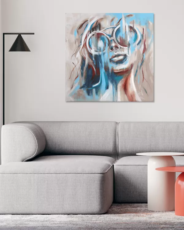 Brightside / 80x80 cm